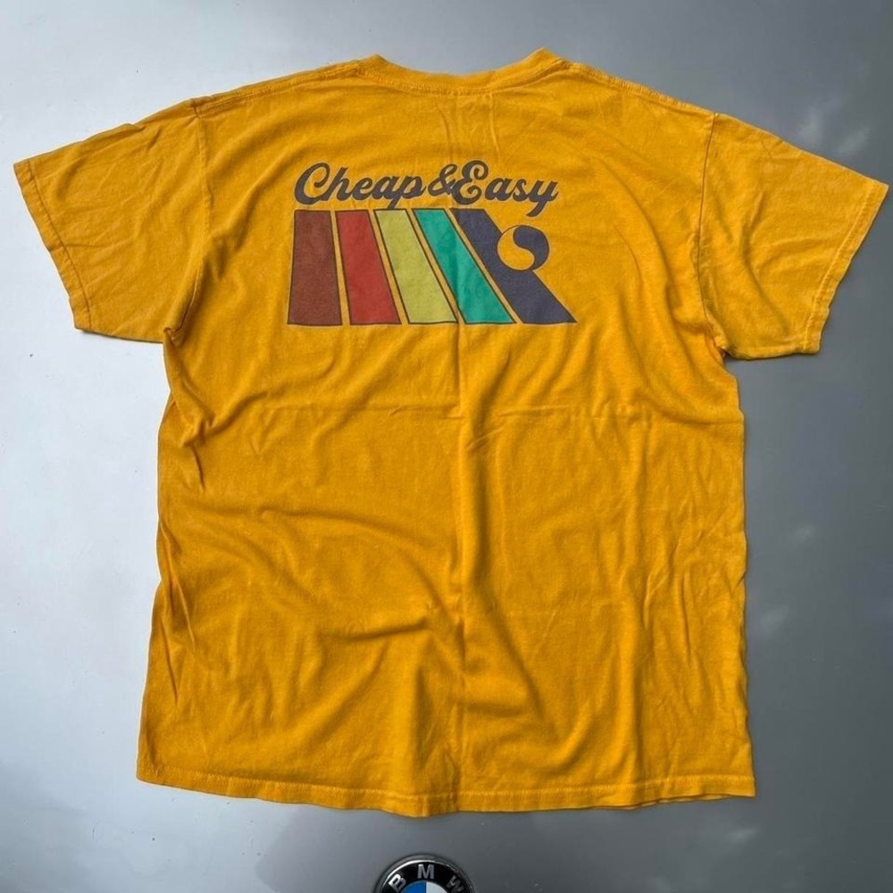 Yellow RSQ Collective Cheap & Easy graphic tee